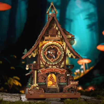 Produktbild von ROBOTIME LC901C, 3D-Puzzle, Unisex, 14 Jahr(e), Erwachsener, Mehrfarbig, Holz