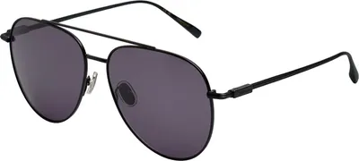 Produktbild von Salvatore Ferragamo Herren-Sonnenbrille im Pilotenstil aus Metall SF308S