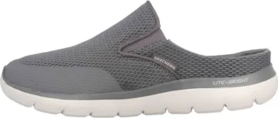 Zdjęcie produktu dla Skechers SUMMITS VINDICATOR chodaki i kapcie w dużych rozmiarach szary 232296 CHAR duże buty męskie