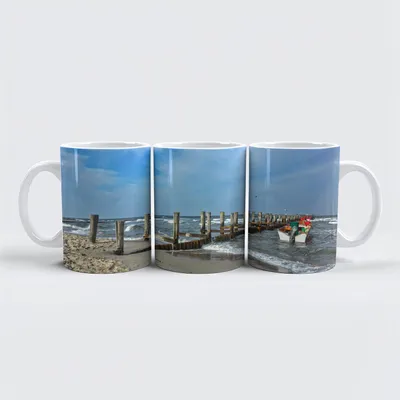 Produktbild von raxxa Premium-Tasse "Urlaubimpressionen"