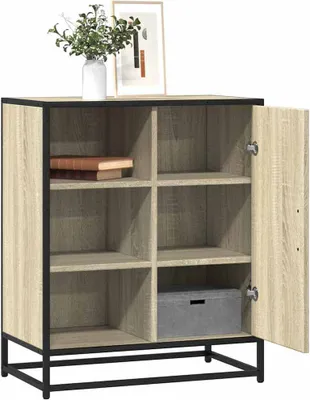 Image de vidaXL Sideboard chêne Sonoma 62x35x76 cm bois composite