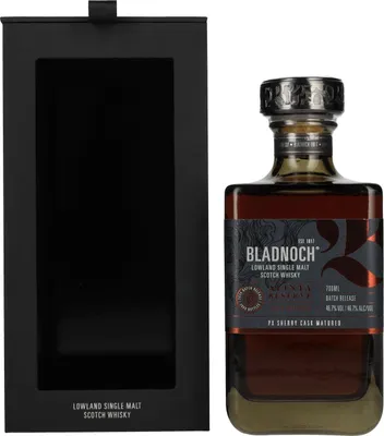 Produktbild von Bladnoch ALINTA RESERVE Lowland Single Malt Scotch Whisky PX Sherry Cask 2024 46,7% Vol. 0,7l in Geschenkbox