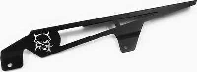 Image de ZIEGER Protège chaîne compatible avec Suzuki GSF 600 Bandit | S | GSF 1200 Bandit | S | GSF 1250 Bandit | S Teufel noir