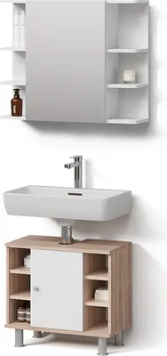Produktbild von Badmöbel-Set Livinity Fucino Sonoma 2 Teile, Model 52483