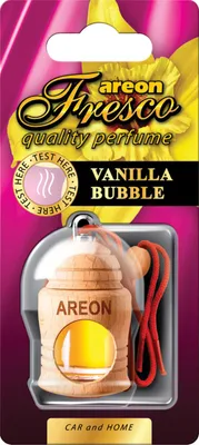 Produktbild von Original Areon FRESCO Autoparfüm Duftdose Duftbaum Lufterfrischer Vanille Bubble