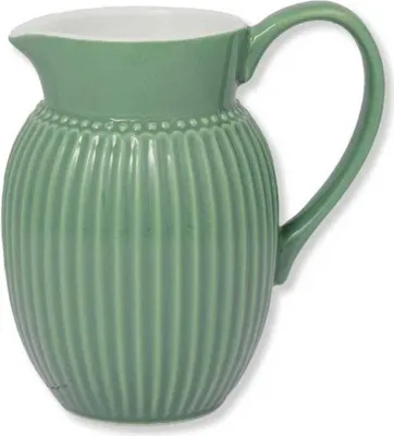 Immagine prodotto di Brocca in porcellana Alice Dusty Green piccola