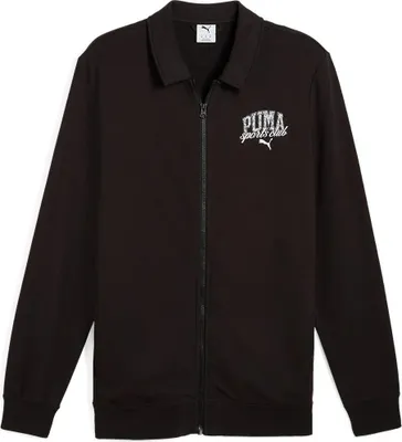 Image de Puma Class Pull zippé Noir M Hommes,Femmes Noir M