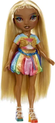 Produktbild von Rainbow High Hair Chalk & Style Doll- Meline (Gold), Modepuppe, Weiblich, 4 Jahr(e), Junge/Mädchen, 280 mm, Mehrfarbig