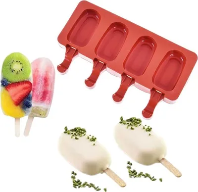 Produktbild von Silikon-Eisstielform 4 GN klein