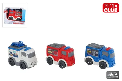 Produktbild von Mini Club Hulpdienst Voertuig Free Wheel, 8cm