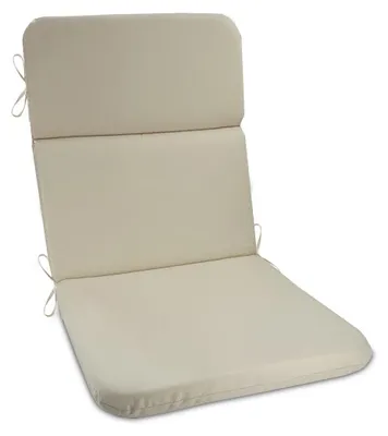 Productafbeelding van Omgoods - Kussen voor Tuinstoel met Hoge Rugleuning 53 x 112 x 5 cm, Crème