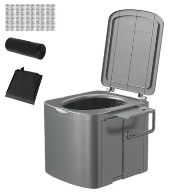 Productafbeelding van Compact Draagbaar Reistoilet met Papierhouder