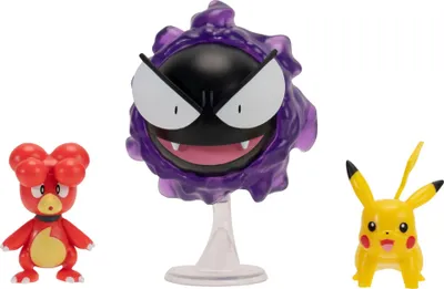 Immagine prodotto di Pokémon Primo Partner Battle Figure Set 3er-Pack Magby, Pikachu & Nebulak