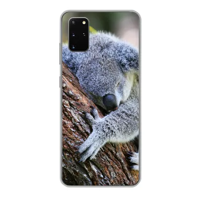 Produktbild von MuchoWow® Handyhülle Schutzhülle Hülle für Samsung Galaxy S20 Plus Koala - Baum - Schlaf - Kinder - Jungen - Mädchen Silikon Softcase Handy Hülle - Hartschale