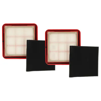 Produktbild von vhbw 2x Schaumstoff-Filter, 2x Motorschutz-Filter Ersatz für 9178015317 für Staubsauger