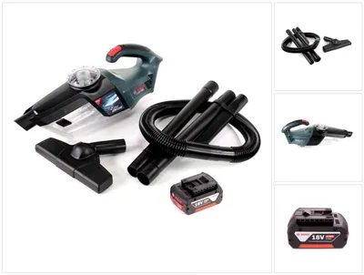 Zdjęcie produktu dla Odkurzacz ręczny akumulatorowy Bosch GAS 18V-1 Professional Li-Ion + 1x akumulator GBA 4,0 Ah, bez ładowarki