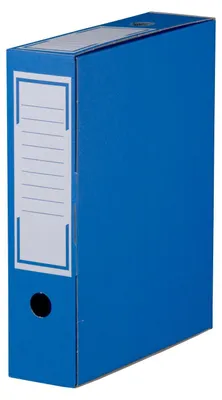 Produktbild von 20x Archiv-Ablagebox 315x76x260mm wiederverschließbar blau