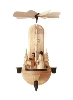 Produktbild von Wandpyramide Christi Geburt natur Höhe=33,5cm NEU