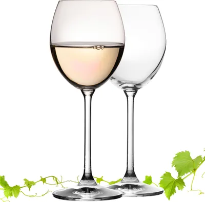 Produktbild von IMPERIAL Weißweingläser 250ml "Venedig" Set 2-Teilig Riesling Glas aus Crystalline Glas Weingläser Spülmaschinenfest