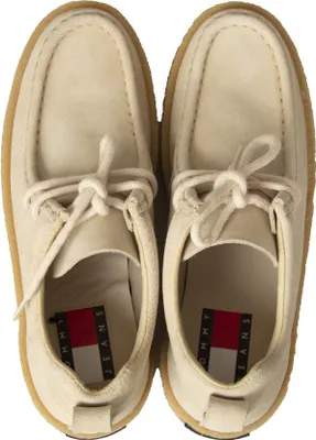 Immagine prodotto di Scarpa donna TH TOMMY HILFIGER JEANS sneaker in pelle articolo EN0EN01906 TOMMY JEANS shoe, EUR 38 - UK 5 - USA 7,5 - CM 24, Pelle 100%