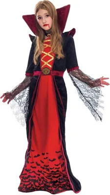 Obrázek produktu pro Strašidelný dívčí kostým Royal Vampire XL (12-14 let) XXL (14-16 let)
