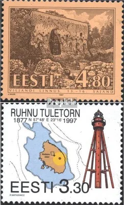 Produktbild von Briefmarken Estland 1997 Mi 292,293 (kompl.Ausg.) postfrisch Bauten