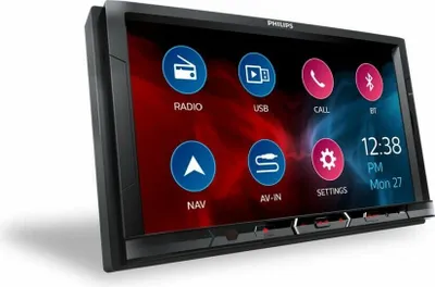Zdjęcie produktu dla Philips CE600N - Radio samochodowe dubbeldin - BT - USB - Media - GPS - System nawigacji