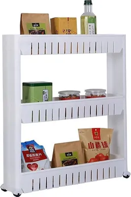 Immagine prodotto di Scaffale da bagno mobile da cucina su ruote libreria