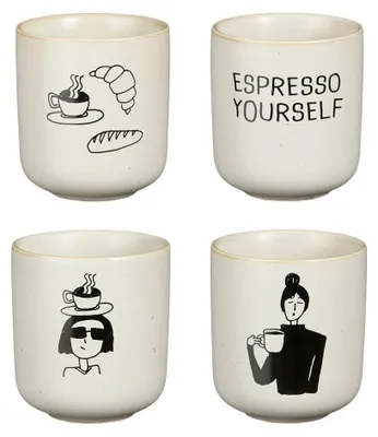 Image de Verre à expresso pour barista, lot de 4