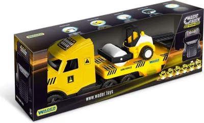 Produktbild von Magic Truck Technic Abschleppwagen mit Walze – WADER