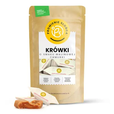 Zdjęcie produktu dla Krówki Rzemieślnicze o Smaku Malinowej Chmurki 200 g