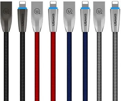 Immagine prodotto di Usams U-Light Cavo intrecciato Lightning Blu/Blu 1,2M Ipzsusb03 (Us-Sj182)