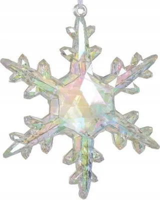Produktbild von Weihnachtsbaumanhänger Schneeflocke 15cm