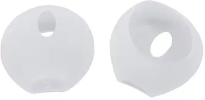 Productafbeelding van Geschikte hoesjes voor AirPods 1 en 2 – Oordopjes – Antislip siliconen oordopjes – Transparant – Antislip beschermhoezen voor AirPods – Telefoonaccessoires – 1 paar – CHPN