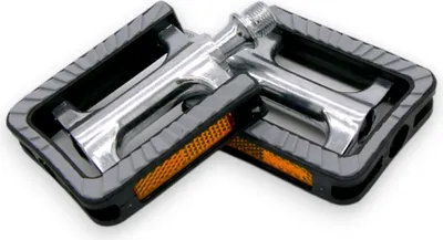 Produktbild von City Pedal Anti-Rutsch Industrielager CroMo Achse mit Relfektor