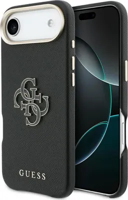 Immagine prodotto di Custodia GUESS compatibile con IPHONE 17 Air GUHCP17M5PS4RGGK (logo in resinaPoliuretanoFW) nera