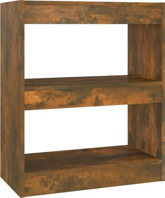 Immagine prodotto di vidaXL Libreria/divisorio in rovere affumicato 60x30x72 cm