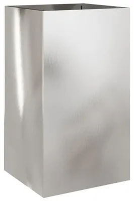 Immagine prodotto di vidaXL Fioriera argento 42x38x75 cm in acciaio inox