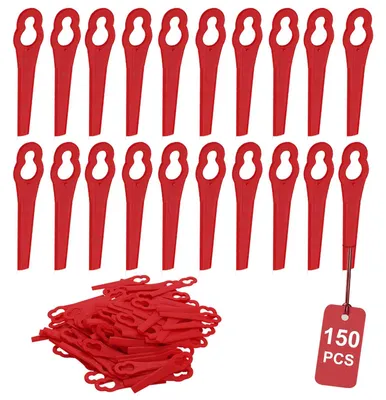 Image de 150 lames de rechange en plastique pour coupe-bordures