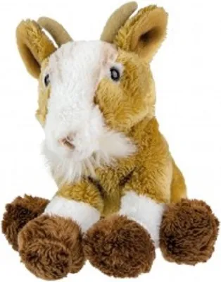 Produktbild von Plüschtier Ziege 13 cm, Kuscheltiere Stofftiere Haustiere Bauernhoftiere Tier Ziegen