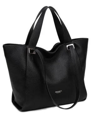 Image de Sac à bandoulière pour femme enPolyuréthanetexturé beige, spacieux, avec fermeture éclair et deux poignées