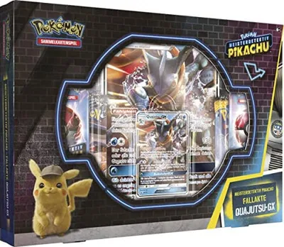 Produktbild von Pokémon Pokémon - Pikachu Movie Quajutsu-GX Pin-Box (DE)