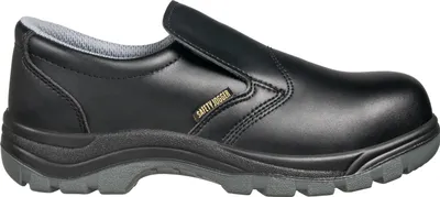 Produktbild von Safety Jogger X0600 Sicherheitsschuhe Kochschuhe Leder Schwarz zum Reinschlüpfen S3 Gr. 42