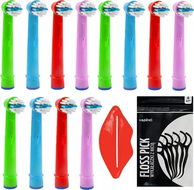 Immagine prodotto di Spazzolini Oral-B per bambini 12 pezzi compatibili con lo spazzolino elettrico