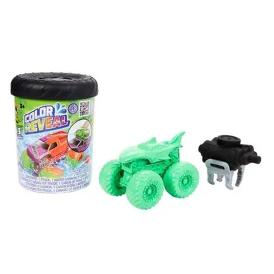 Produktbild von Hot Wheels Monster Trucks Farbe offenbaren HJF39