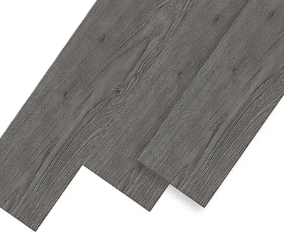 Obrázek produktu pro TWOLIIN PVC podlahová krytina Samolepicí dlaždice Vinylová podlaha vzhled dřeva, 91,44 x 15,24 x 0,2 cm, 18 kusů na cca 2,5 m², dekorativní prkna do kuchyně obývacího pokoje balkon (Noční dub)