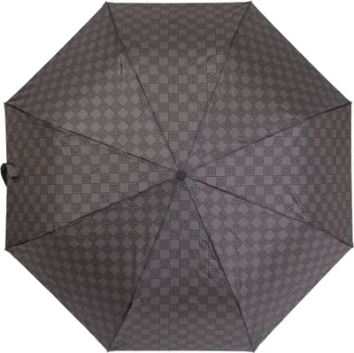 Image de Parapluie de poche télescopique avec housse de protection ø100 cm compagnon idéal pour les jours de pluie Gris