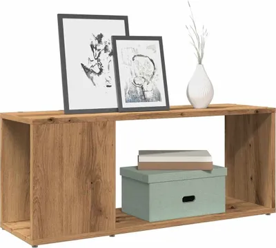 Obrázok produktu pre Maison Exclusive - TV skrinka Artisan dub 80x24x32 cm drevený materiál