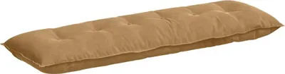 Obrázok produktu pre vidaXL Zadný vankúš hnedý 160 x 50 cm manšestrová látka