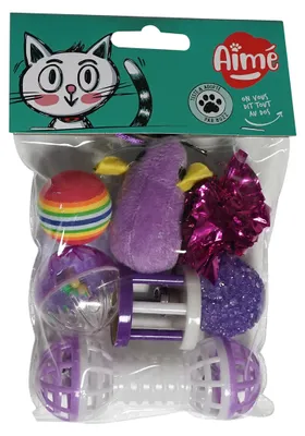 Image de 7 jouets pour Chat - AIMÉ